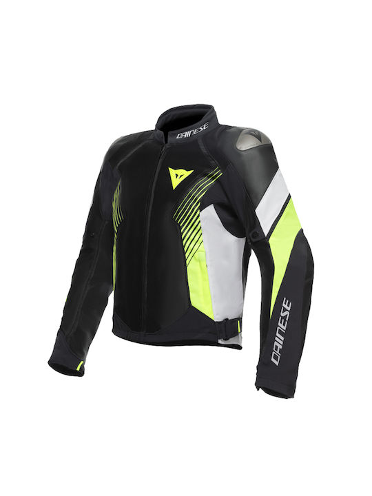 Dainese Super Rider 2 Absoluteshell Jacket Δερμάτινο Ανδρικό Μπουφάν Καλοκαιρινό Μαύρο