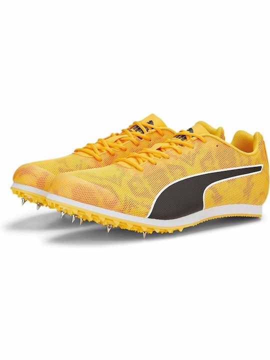 Puma Evospeed Distance 11 Sport Shoes Spikes Yellow