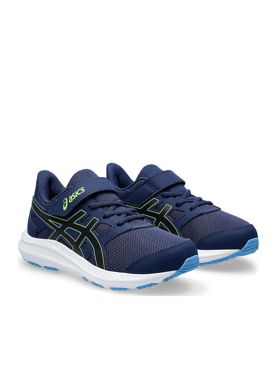 Jolt 4 PS Kids Sports Shoes Running with Hoop & Loop Closure Navy Blue
