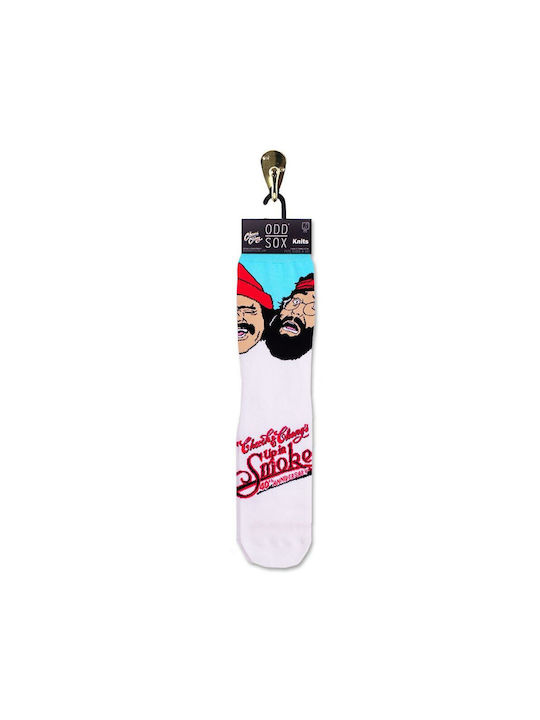 Odd Sox Cheech Chong Up Smoke Patterned Socks Multi