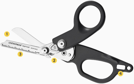 Leatherman Ψαλίδι Ιατρικό Raptor Response Ευθύ 5εκ.