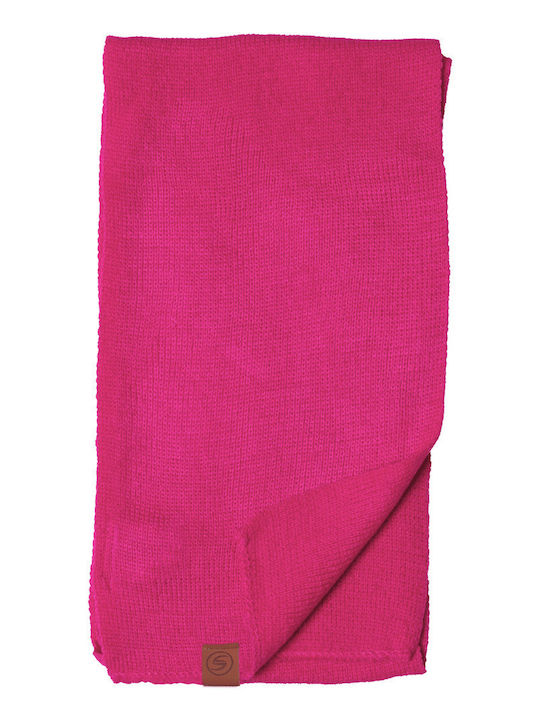 Kinder Schal Gestrickt Fuchsie