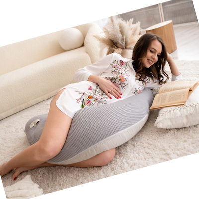 Nursing & Pregnancy Pillow Gray