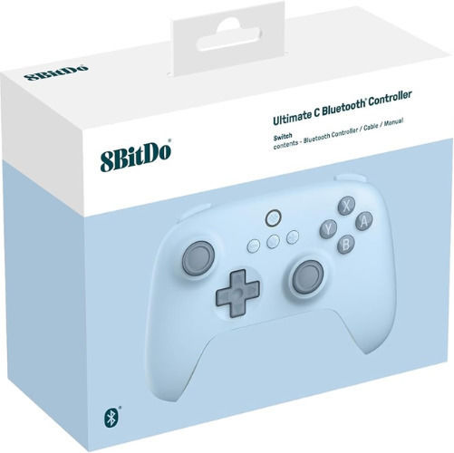 8Bitdo Ultimate C Ασύρματο Gamepad για Switch Μπλε