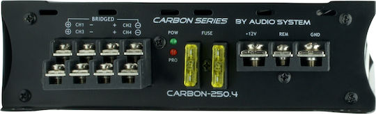 Audio System Car Audio Amplifier 4 Channels Class A/B