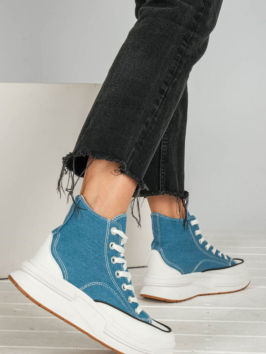 The Shoemart Boots Blue