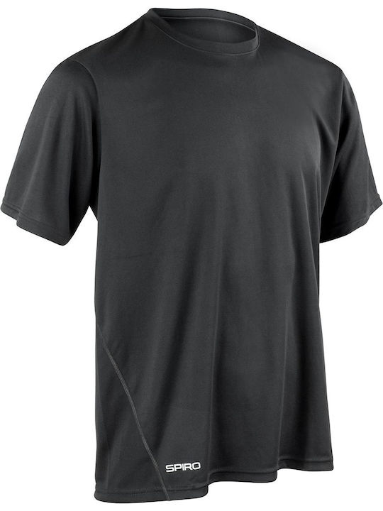 Result Men's Short Sleeve Promotional T-Shirt Black