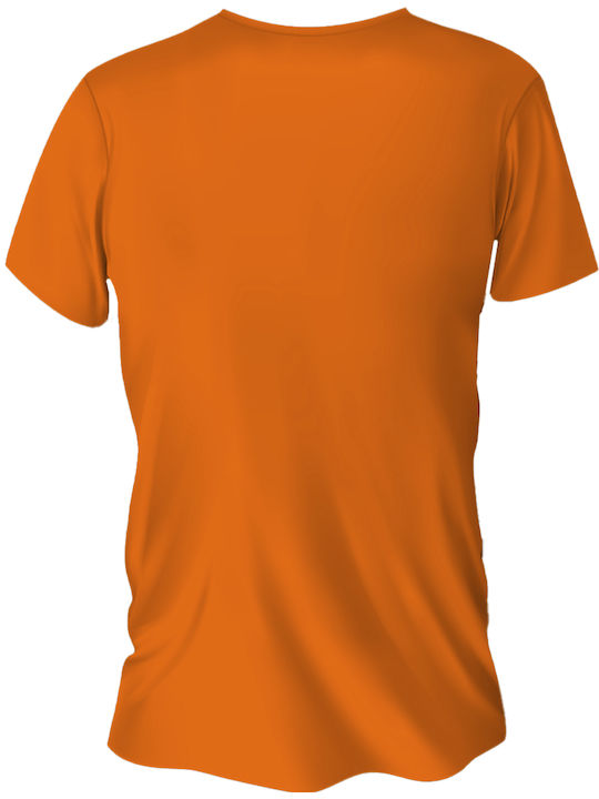 B&C Inspire T Werbe-T-Shirt in Orange Farbe