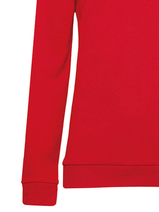 B&C Set In Werbe-Hoodie Heather Red