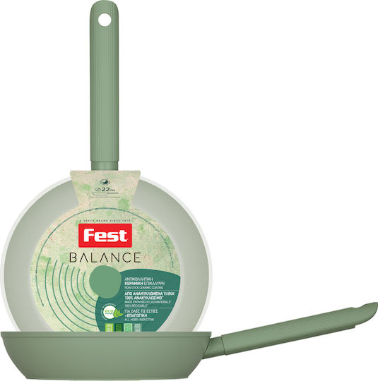 Fest Fest Balance Aluminium Pfanne mit Antihaftbeschichtung 22cm