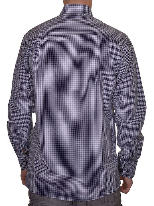 Luigi Men's Shirt Long Sleeve Blue