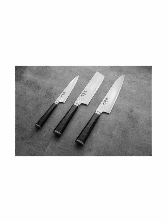 Ryusen Micarta Tangan Ryu Messer Chefkoch aus Damaststahl 18cm