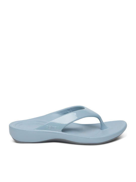Frauen Flip Flops in Hellblau Farbe