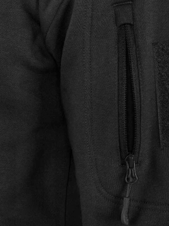 Sweatshirt With Hood Black