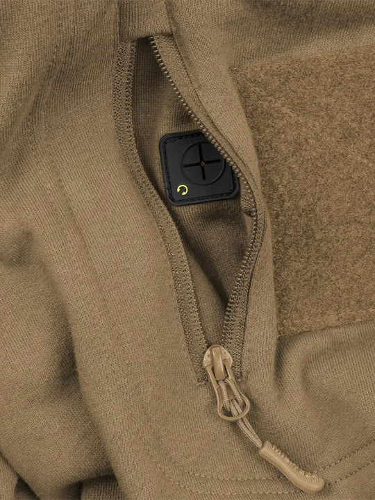 Hooded Sweatshirt Dark Coyote