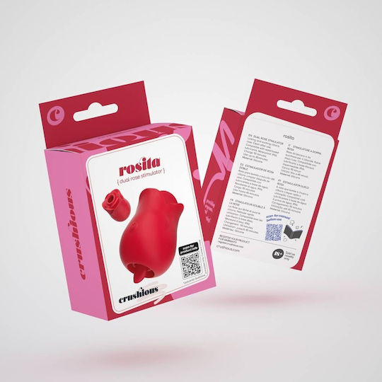 Crushious Klitoris Vibrator Rosa
