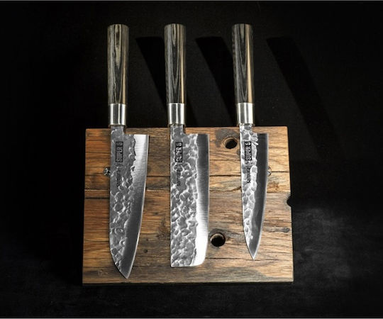 Samura Super 5 Knife Set from Stainless Steel 18.2cm 3pcs