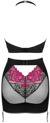 Obsessive Rosenty Sexy Dessous-Set Schwarz 199417