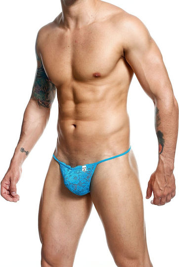 MOB Erotic Wear Ανδρικό Sexy String Τιρκουάζ