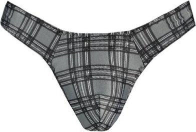 Anais Apparel Ανδρικό Sexy String Γκρι
