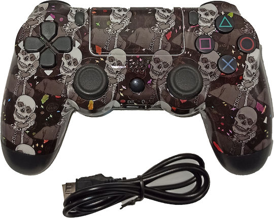 Skull Calling Wireless Gamepad for PS4 Black