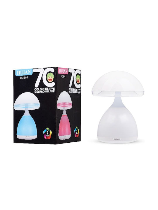 Decorative Lamp Mushroom Multicolour