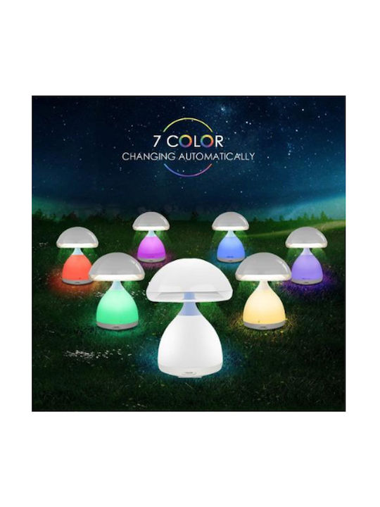 Decorative Lamp Mushroom Multicolour