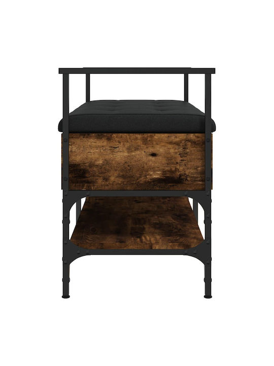Eingangsmöbel mit Schuhschrank & Bank Coffee 85.5x42x57.5cm