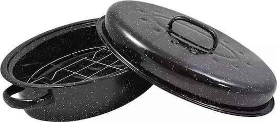 Dutch Oven Oval mit Grillrost 43x35cm 1Stück