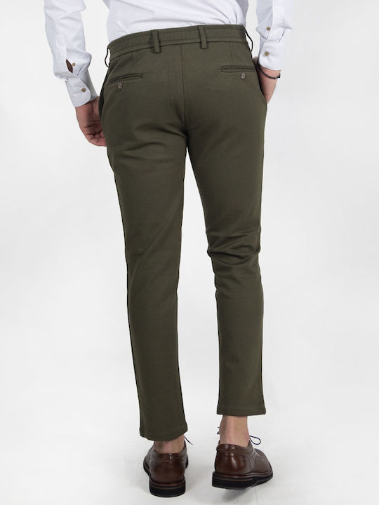 Hose Chino Elastisch Khaki