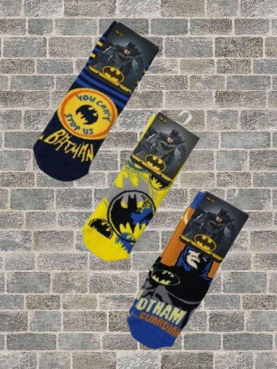 Cimpa Kids' Socks Non-Slip Multicolored 3 Pairs