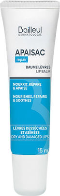 Biorga Apaisac Repair Lip Balm Restorative Balm for Chapped Lips 15ml