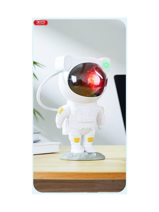 Kids Projector Lamp Astronaut White 21εκ.