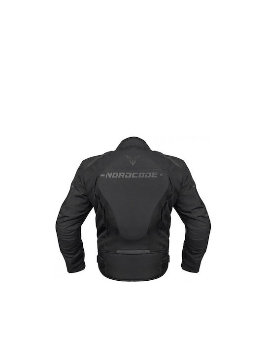 Nordcode Misano Bărbătesc Geacă de motocicletă Waterproof Negru
