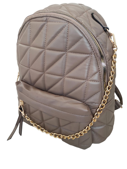 Co & Coo Fashion Women's Bag Backpack Taupe