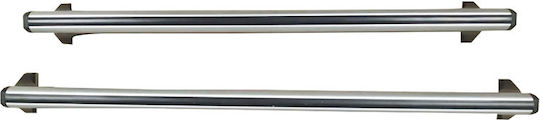 Cruz Μπάρες Οροφής Αλουμινίου για Skoda Superb 4D B5/3U 02-08 4D (Σετ με πόδια) Ασημί