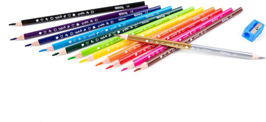 Colorino Farbstift-Set mit dicker Spitze 13Stück Packung von 1 Verpackungen