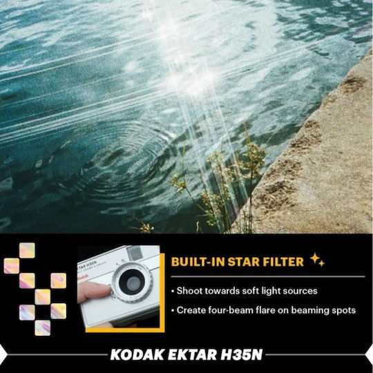 Kodak Ektar H35 Фотоапарат Филм Glazed Blue