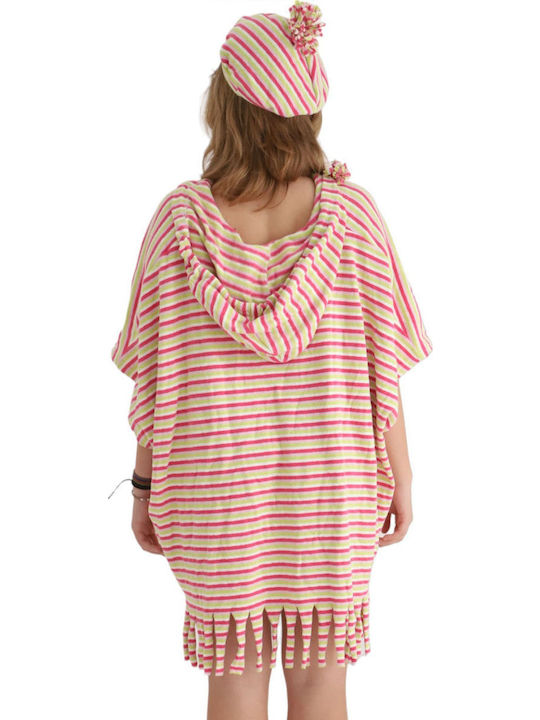 Pepita Winter Damen Robe PANNA/BON-BON