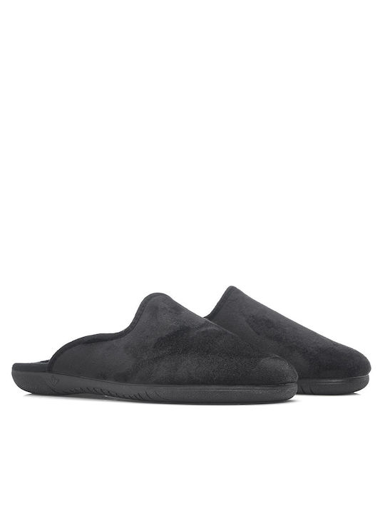 Adam's Shoes Men's Slipper Black