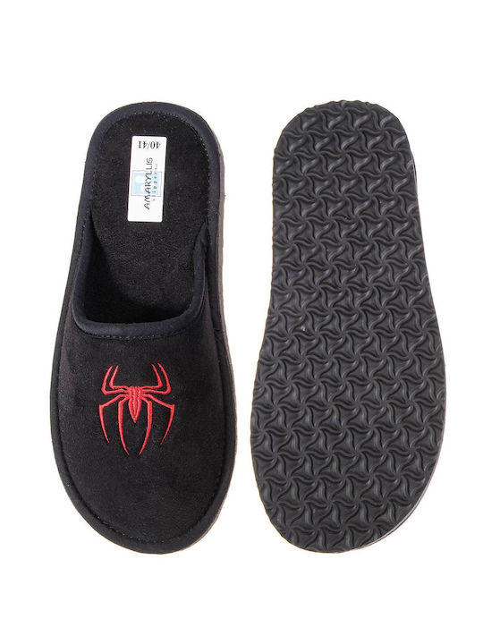 Amaryllis Slippers Men's Slipper Black