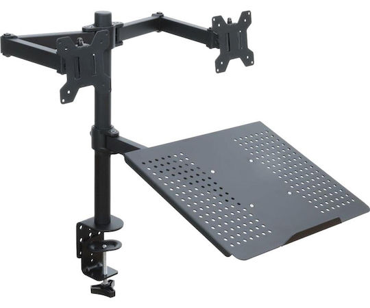 Art L-25 Halterung Auf dem Schreibtisch für 2 Monitore bis 27"