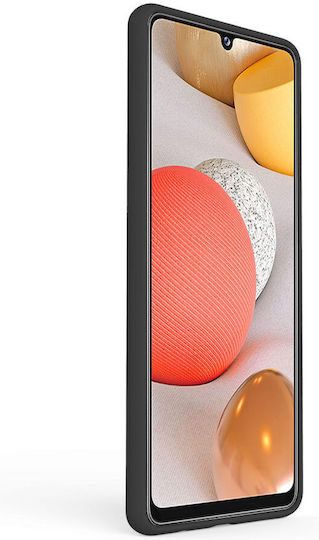 Lemontti 360 Full Cover Silicon Negru (Galaxy A42)