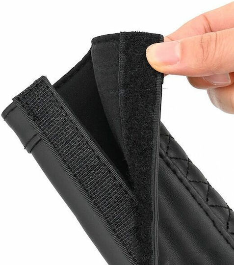 Carsun Autositzgurt-Pads Schwarz 2Stück
