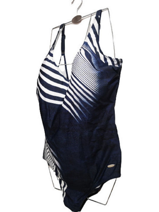 Ein Stück Für Große Brüste Marineblaue