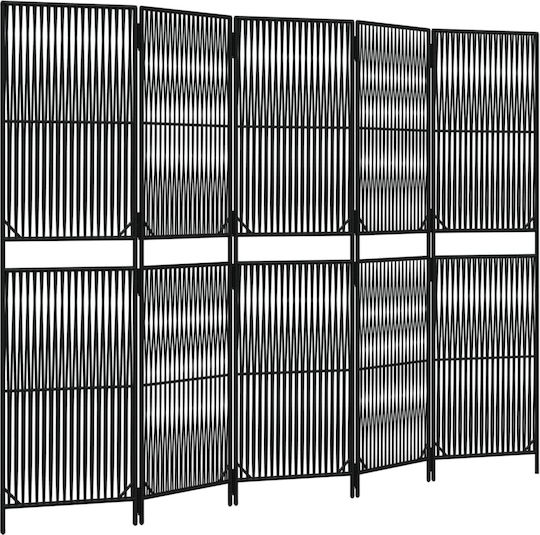 vidaXL Dekorativer Raumteiler aus Leinwand 245x180cm