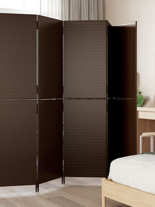 vidaXL Dekorativer Raumteiler aus Leinwand 245x180cm