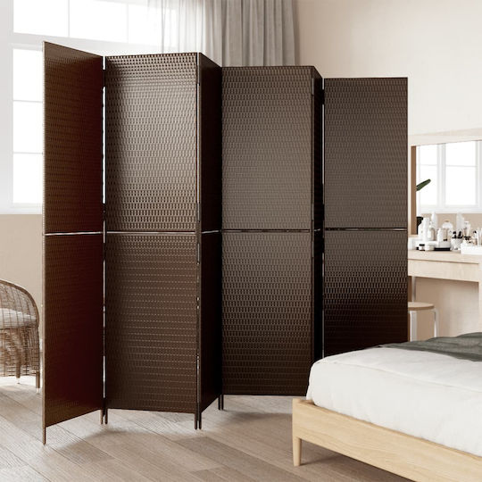 vidaXL Dekorativer Raumteiler aus Leinwand 294x200cm