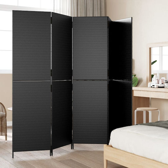 vidaXL Декоративен Параван Платнен 245x200см