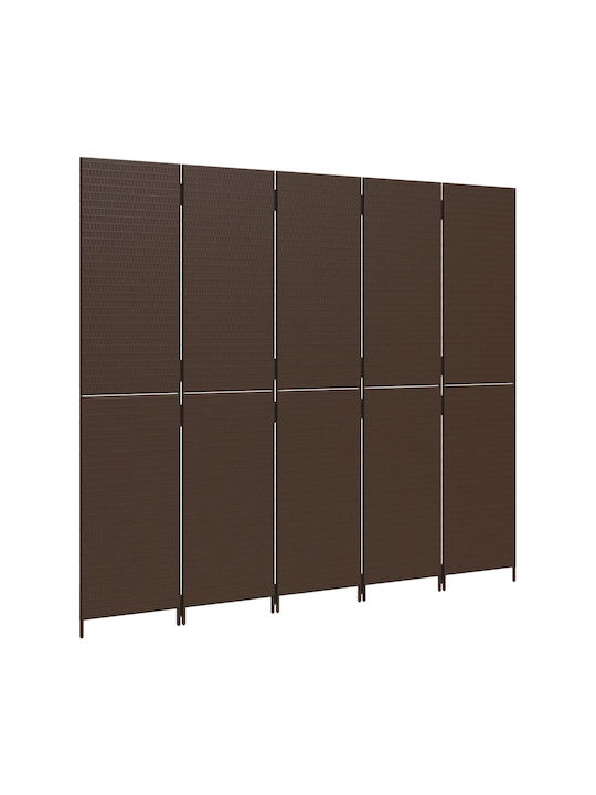 vidaXL Декоративен Параван Платнен 245x200см